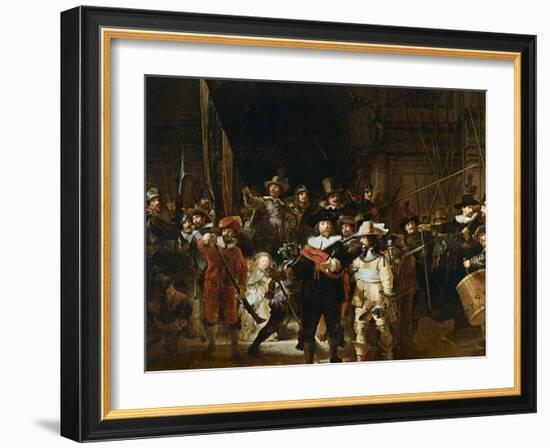 The Nightwatch-Rembrandt van Rijn-Framed Giclee Print