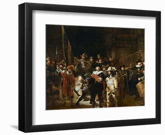 The Nightwatch-Rembrandt van Rijn-Framed Premium Giclee Print