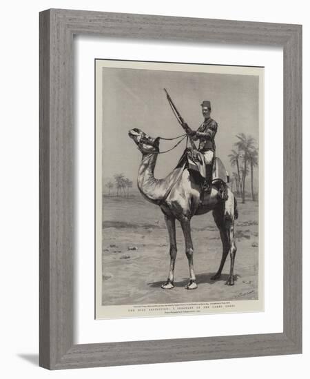 The Nile Expedition, a Sergeant of the Camel Corps-null-Framed Giclee Print