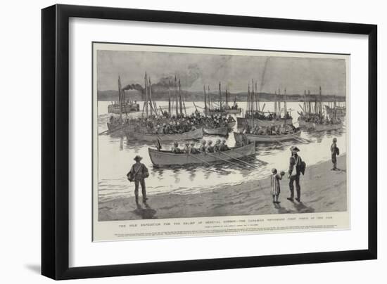 The Nile Expedition for the Relief of General Gordon-Frederic Villiers-Framed Giclee Print