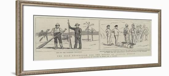 The Nile Expedition for the Relief of General Gordon-Frederic Villiers-Framed Giclee Print