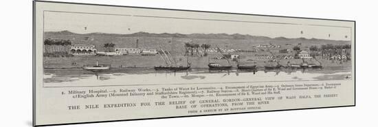 The Nile Expedition for the Relief of General Gordon-null-Mounted Giclee Print