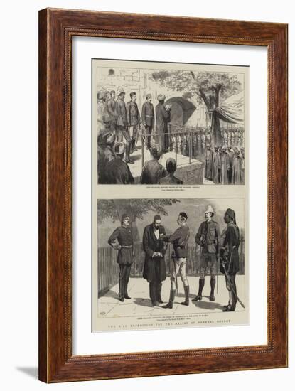 The Nile Expedition for the Relief of General Gordon-null-Framed Giclee Print