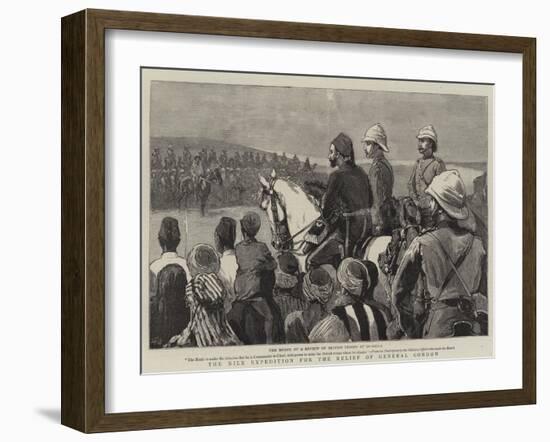 The Nile Expedition for the Relief of General Gordon-null-Framed Giclee Print