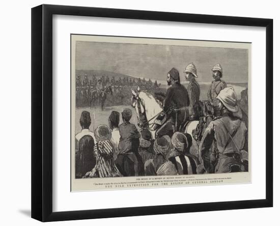 The Nile Expedition for the Relief of General Gordon-null-Framed Giclee Print