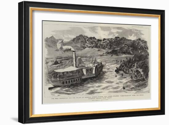 The Nile Expedition for the Relief of General Gordon-William Lionel Wyllie-Framed Giclee Print