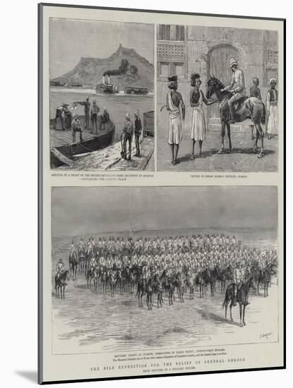 The Nile Expedition for the Relief of General Gordon-Godefroy Durand-Mounted Giclee Print