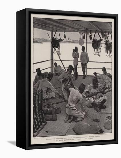 The Nile Expedition, Nearing the Front-Henry Marriott Paget-Framed Premier Image Canvas