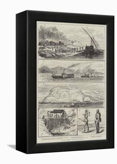 The Nile Expedition, with the Royal Engineers-null-Framed Premier Image Canvas