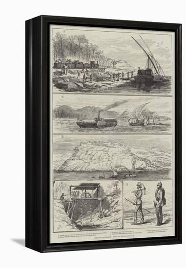 The Nile Expedition, with the Royal Engineers-null-Framed Premier Image Canvas