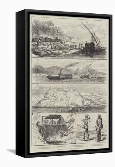 The Nile Expedition, with the Royal Engineers-null-Framed Premier Image Canvas