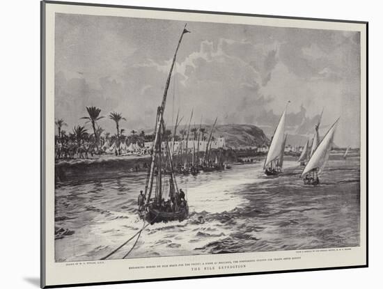 The Nile Expedition-William Lionel Wyllie-Mounted Giclee Print