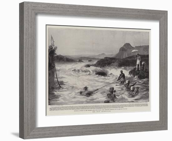 The Nile Expedition-William Lionel Wyllie-Framed Giclee Print