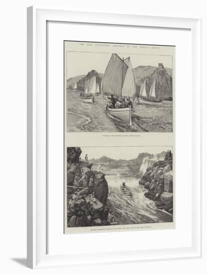 The Nile Expedition-William Heysham Overend-Framed Giclee Print