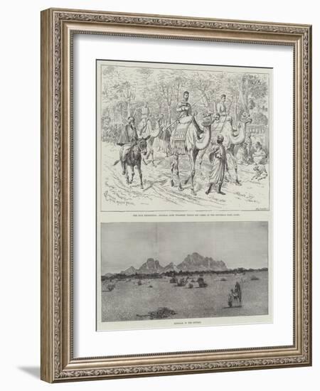 The Nile Expedition-Alfred Courbould-Framed Giclee Print