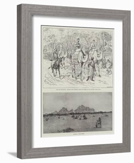 The Nile Expedition-Alfred Courbould-Framed Giclee Print