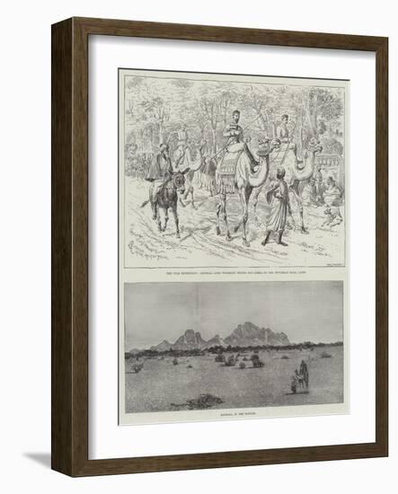 The Nile Expedition-Alfred Courbould-Framed Giclee Print