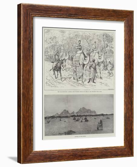 The Nile Expedition-Alfred Courbould-Framed Giclee Print