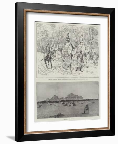 The Nile Expedition-Alfred Courbould-Framed Giclee Print