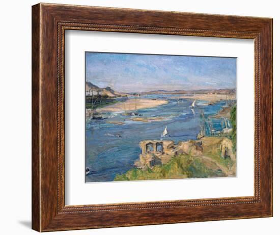 The Nile Near Aswan, 1914-Max Slevogt-Framed Giclee Print