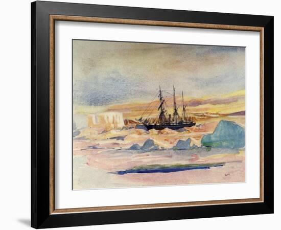 'The Nimrod Returns', c1908, (1909)-George Marston-Framed Giclee Print