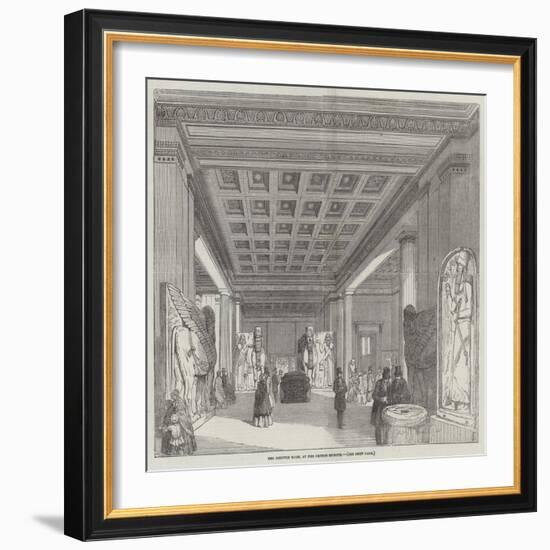 The Nineveh Room, at the British Museum--Framed Giclee Print