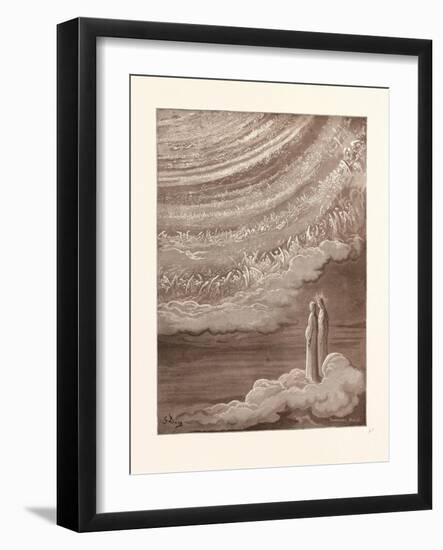 The Ninth Heaven-Gustave Dore-Framed Giclee Print