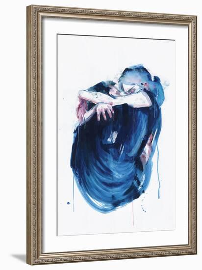 The Noise of the Sea-Agnes Cecile-Framed Art Print