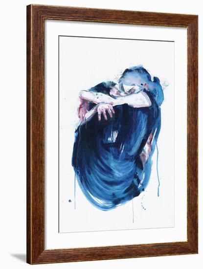 The Noise of the Sea-Agnes Cecile-Framed Art Print