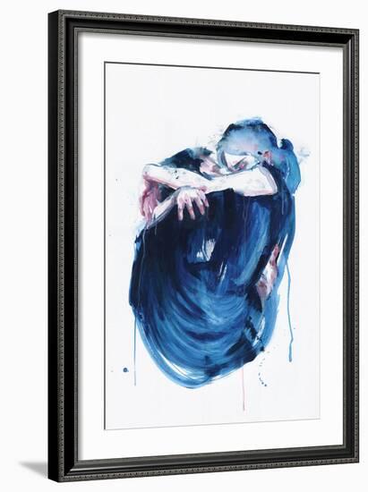 The Noise of the Sea-Agnes Cecile-Framed Art Print