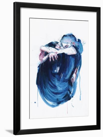 The Noise of the Sea-Agnes Cecile-Framed Art Print