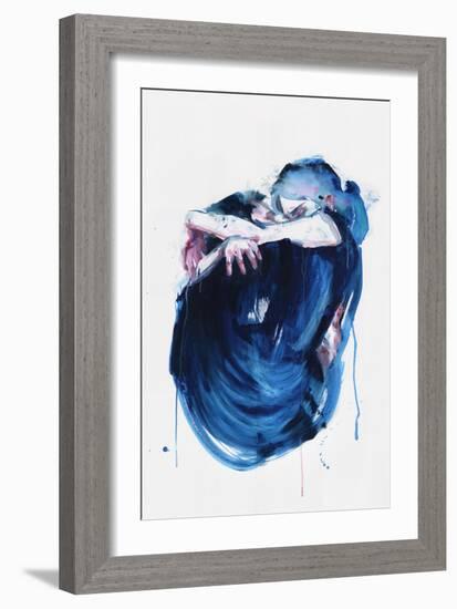 The Noise of the Sea-Agnes Cecile-Framed Art Print