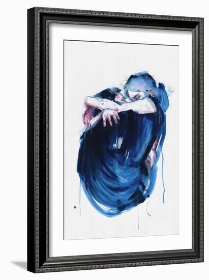 The Noise of the Sea-Agnes Cecile-Framed Premium Giclee Print