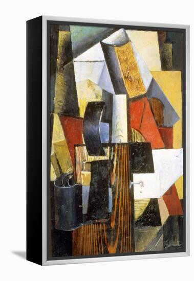 The Nonstop Station. Kuntsevo, 1913-Kazimir Malevich-Framed Premier Image Canvas