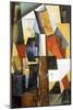 The Nonstop Station. Kuntsevo, 1913-Kazimir Malevich-Mounted Giclee Print