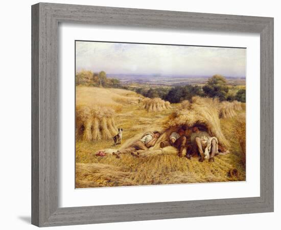 The Noonday Rest, 1862-John Linnell-Framed Giclee Print