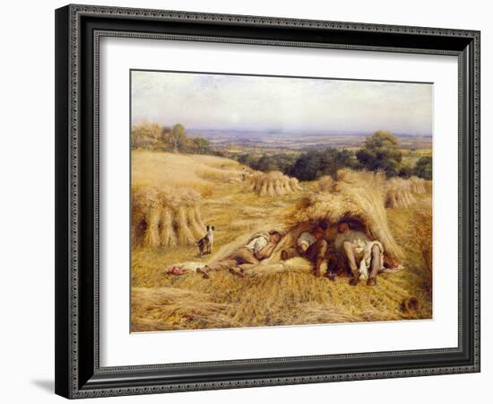 The Noonday Rest, 1862-John Linnell-Framed Giclee Print