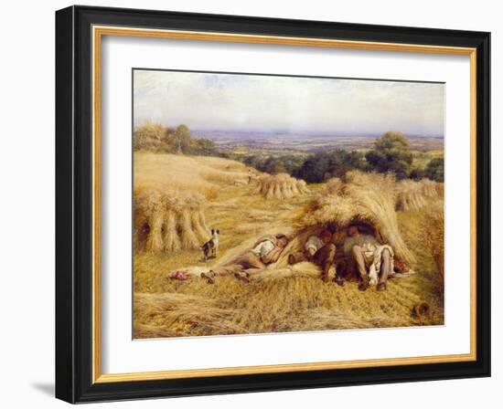 The Noonday Rest, 1862-John Linnell-Framed Giclee Print