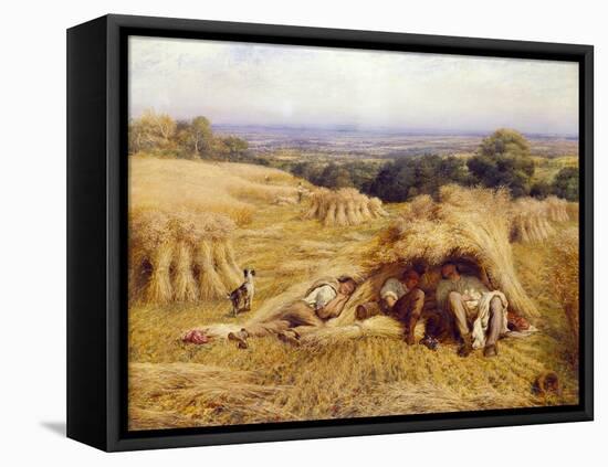 The Noonday Rest, 1862-John Linnell-Framed Premier Image Canvas