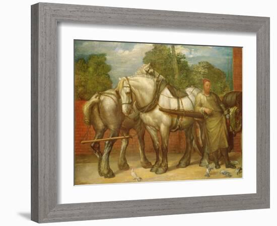 The Noonday Rest-George Frederick Watts-Framed Giclee Print