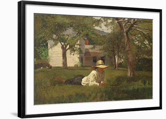 The Nooning, c. 1872-Winslow Homer-Framed Art Print