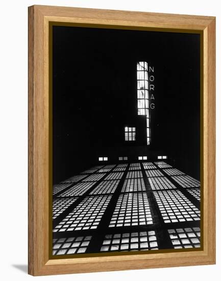 The NORAG (Nordeutscher Rundfunk or NDR) Building in Hamburg, Rothenbaumcha-German photographer-Framed Premier Image Canvas