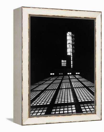 The NORAG (Nordeutscher Rundfunk or NDR) Building in Hamburg, Rothenbaumcha-German photographer-Framed Premier Image Canvas