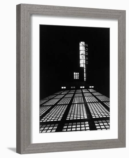 The NORAG (Nordeutscher Rundfunk or NDR) Building in Hamburg, Rothenbaumcha-German photographer-Framed Photographic Print