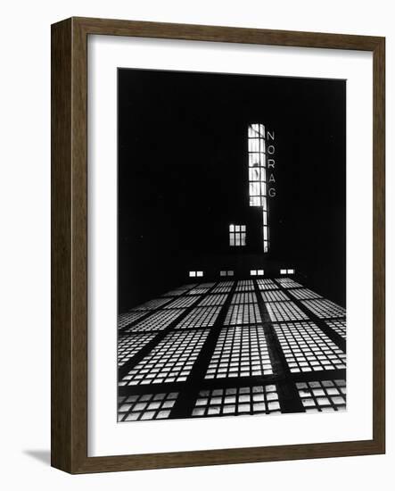 The NORAG (Nordeutscher Rundfunk or NDR) Building in Hamburg, Rothenbaumcha-German photographer-Framed Photographic Print