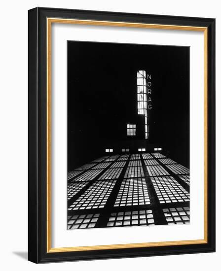 The NORAG (Nordeutscher Rundfunk or NDR) Building in Hamburg, Rothenbaumcha-German photographer-Framed Photographic Print