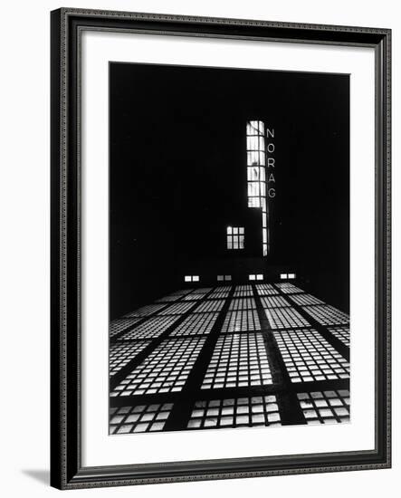 The NORAG (Nordeutscher Rundfunk or NDR) Building in Hamburg, Rothenbaumcha-German photographer-Framed Photographic Print