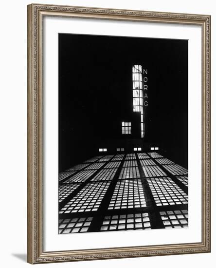 The NORAG (Nordeutscher Rundfunk or NDR) Building in Hamburg, Rothenbaumcha-German photographer-Framed Photographic Print