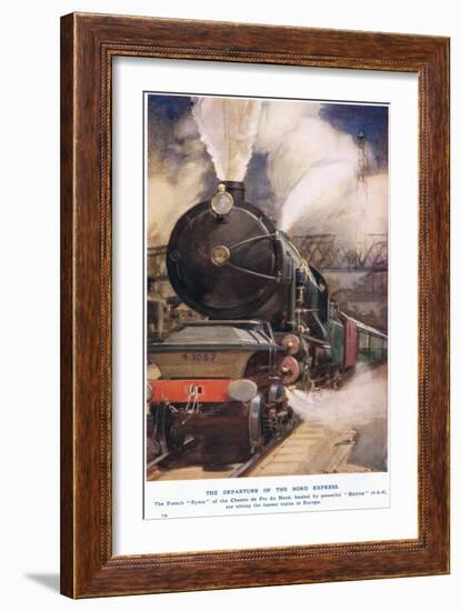 The Nordic Express-Harriet M. Bennett-Framed Giclee Print