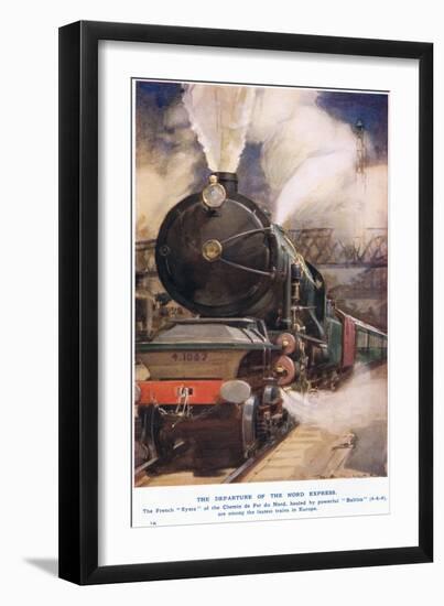 The Nordic Express-Harriet M. Bennett-Framed Giclee Print